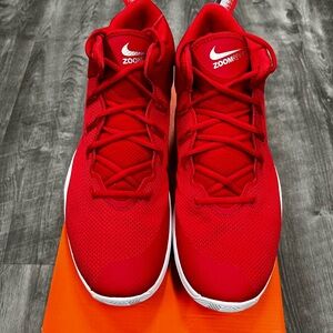 Nike Zoom Rev Red Athletic Shoes